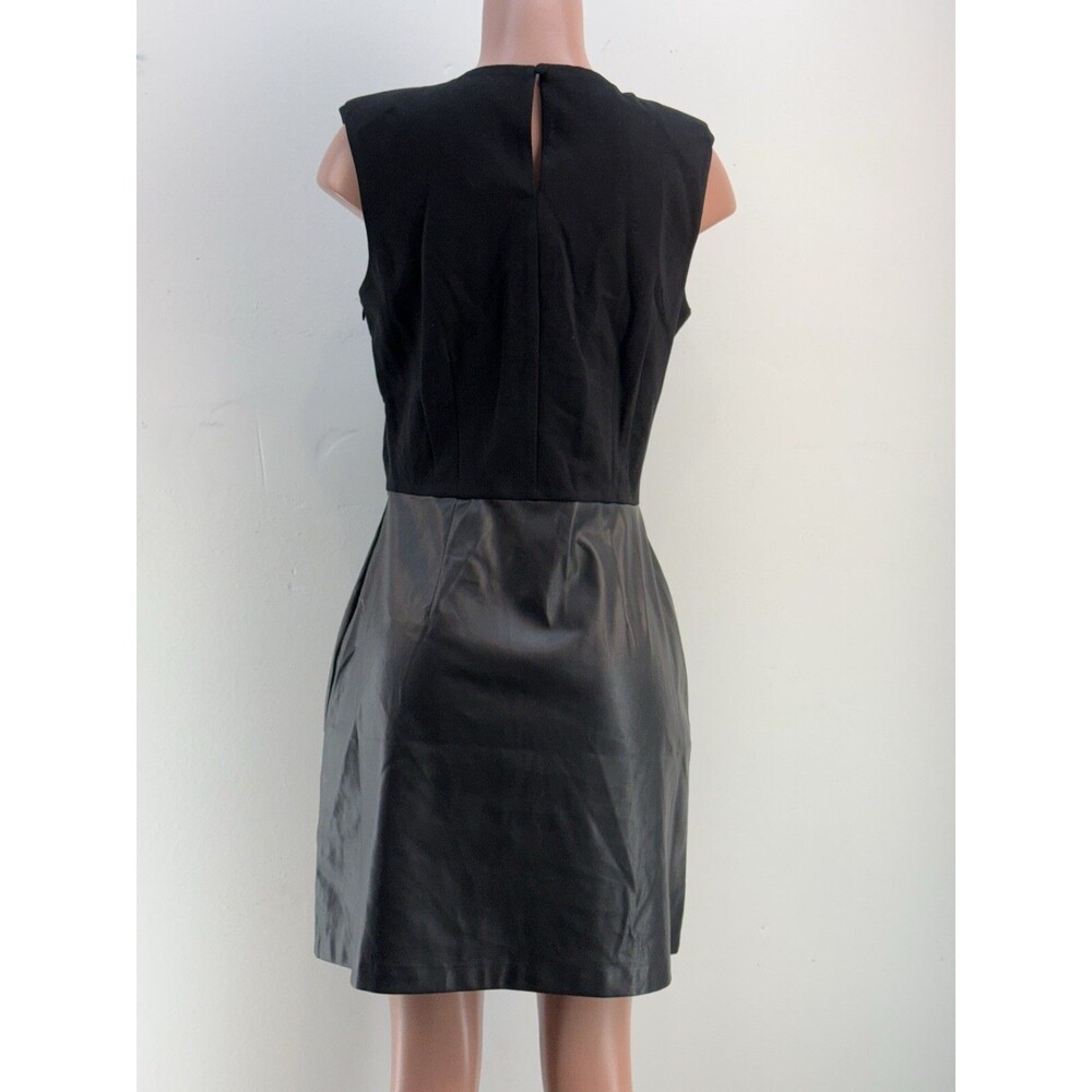 Cato Women Midi Dress Size 12 Sleeveless Round Neck Black - Picture 3 of 11